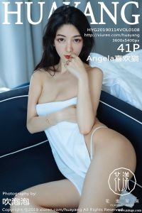 [HuaYang花漾show] 2019.01.14 Vol.108 Angela喜欢猫 [41+1P-160M]