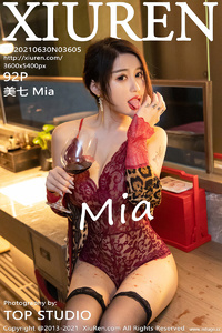 [XiuRen秀人网] 2021.06.30 No.3605 美七Mia [92+1P-784M]